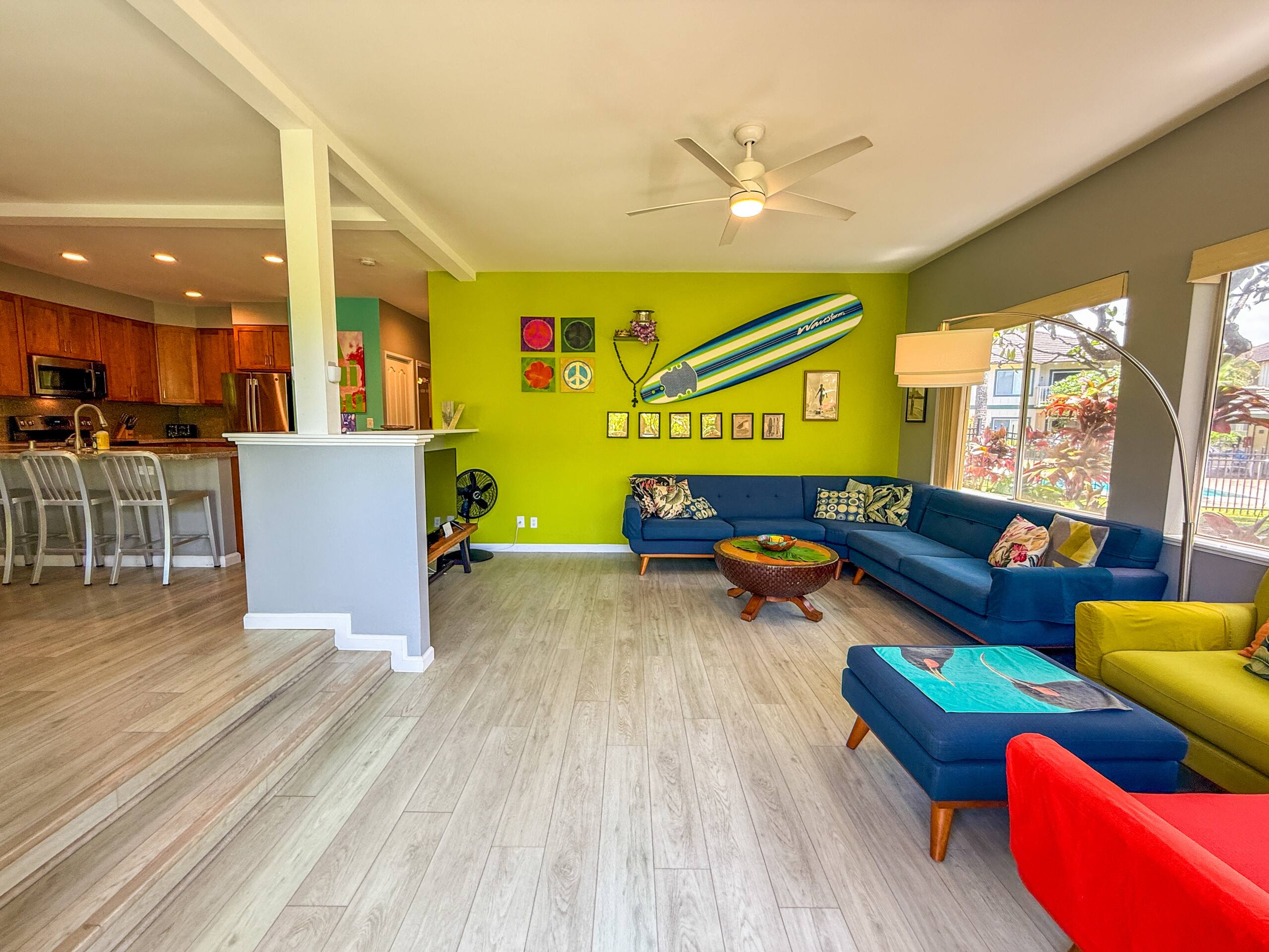 Stylish Poipu 2br/2ba with AC, short walk to beach - Image 2