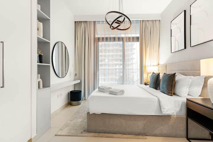 Спална соба: светло и пространо одморалиште со неверојатен поглед и шик декор го чека вашето бегство!