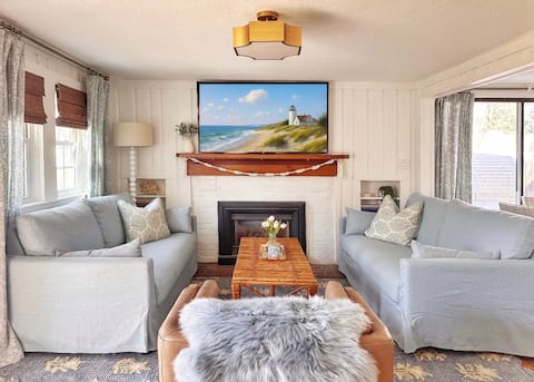 Popular Airbnb listing: Sauna I Walk2Beach I Pet Friendly I Fire Pit in South Yarmouth