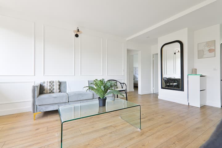 Séjour Cosy Avec Vue Parc - à 30 Min De Paris - Morangis