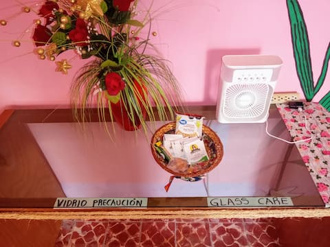 Successful Airbnb property: Spacious apartment with a touch of Mexican love in Venustiano Carranza