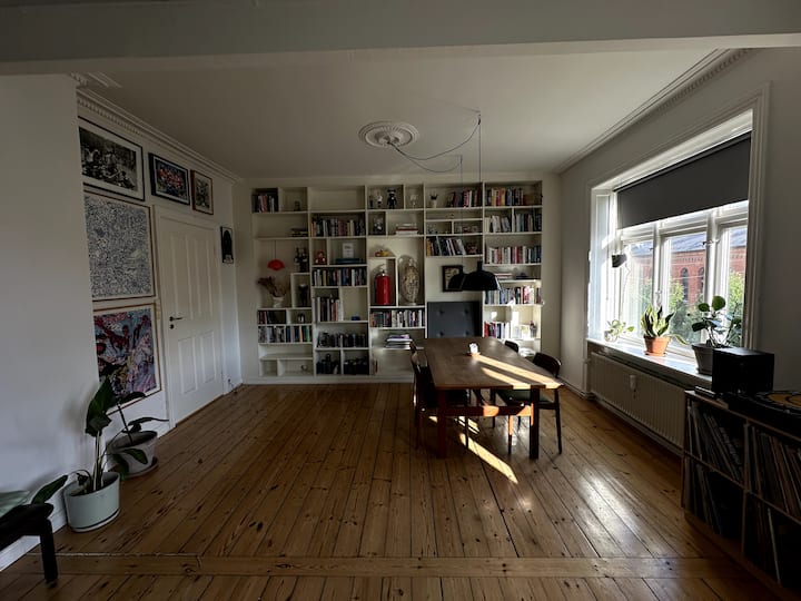 93 M2, Lys Lejlighed På Nørrebro - Copenhaguen