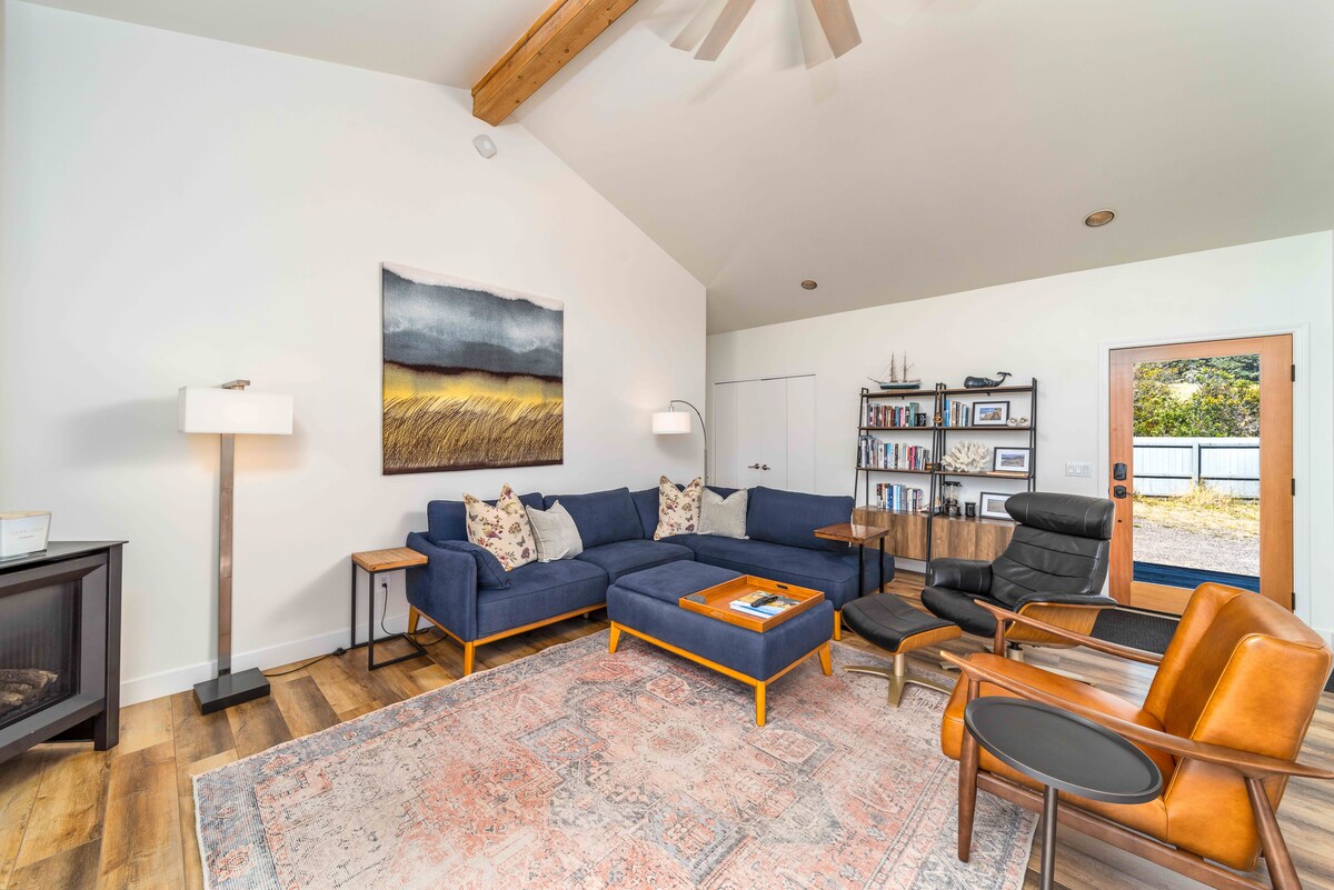 Successful Airbnb property: Quail Meadow • Ocean Views, Hot Tub & EV Charger in Sea Ranch