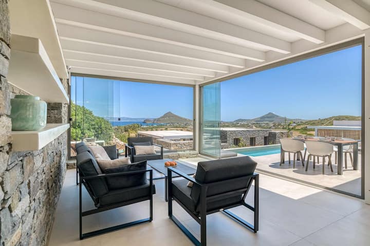 Cocomo 3+4 | Two Suites W. Private Pool & Sea View - Paros