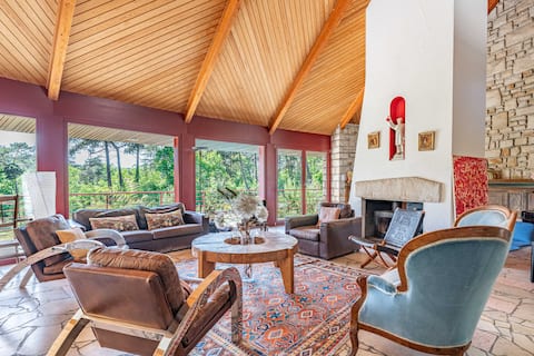 Dream estate, heart of the Fontainebleau forest