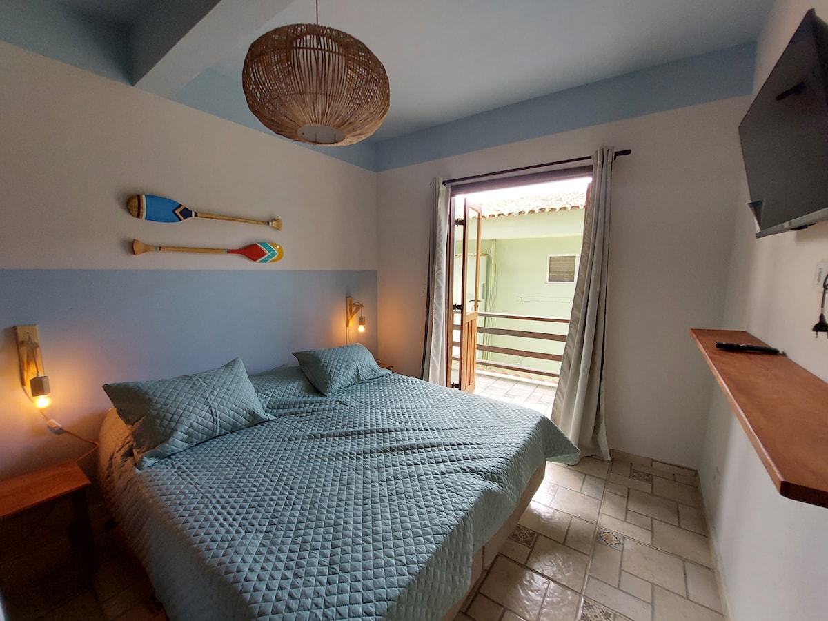 Апартамент 02 - климатик/ минибар / смарт телевизор /вентилатор на тавана