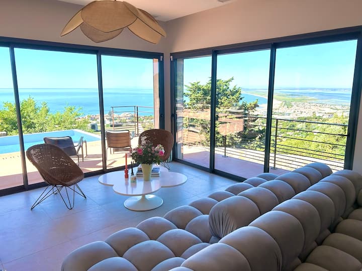 Villa Miougrano Vue Exceptionnelle Standing Piscin - Sète