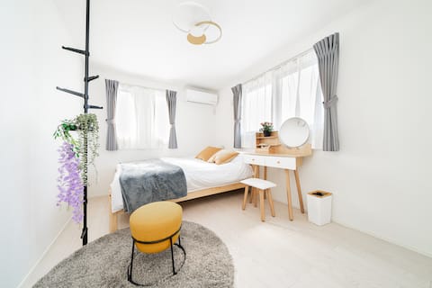 New! 1 min walk from station 105㎡/5 min to Skytree & 9 min to Asakusa/4 bedrooms/free parking/Hotel