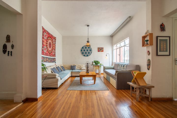 Large Mexican Folk Art Apt | Top Condesa Location - Mexico city, Mexico