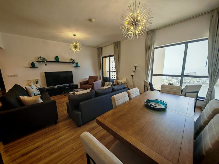 Lux 2br On Jbr Beach, Full Sea Views - Dubai Marina