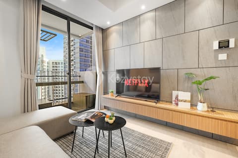 Solaya by Kozystay | 2BR | Mall Access | Brass