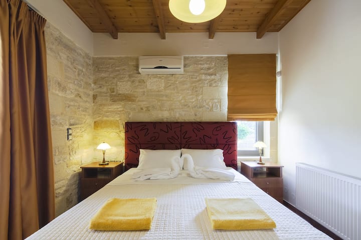 Bedroom 1 with Queen Bed and Ensuite Bathroom