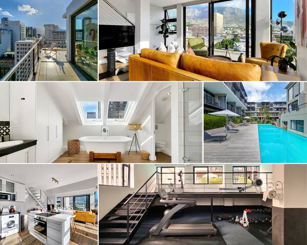 New! Luxury Penthouse Loft with 360 City Views gallery image 2