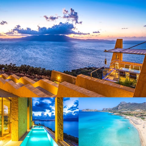 3' to Beach / Private Pool / Panoramic View / Gym