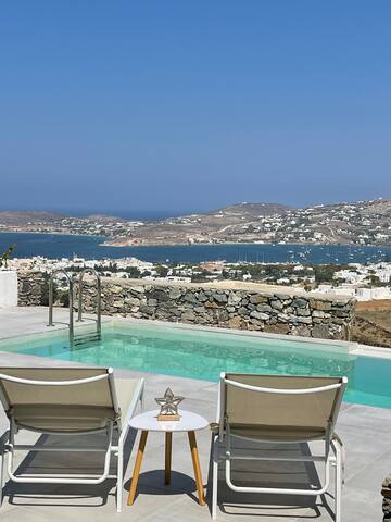 Dream Villas Paros 2 πισίνα θέα gallery image 4