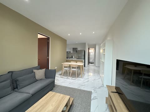 Top Airbnb: Enjoy with your family – Gran Alberca 2BR-2BA, Fully Equipped in Supermanzana 341