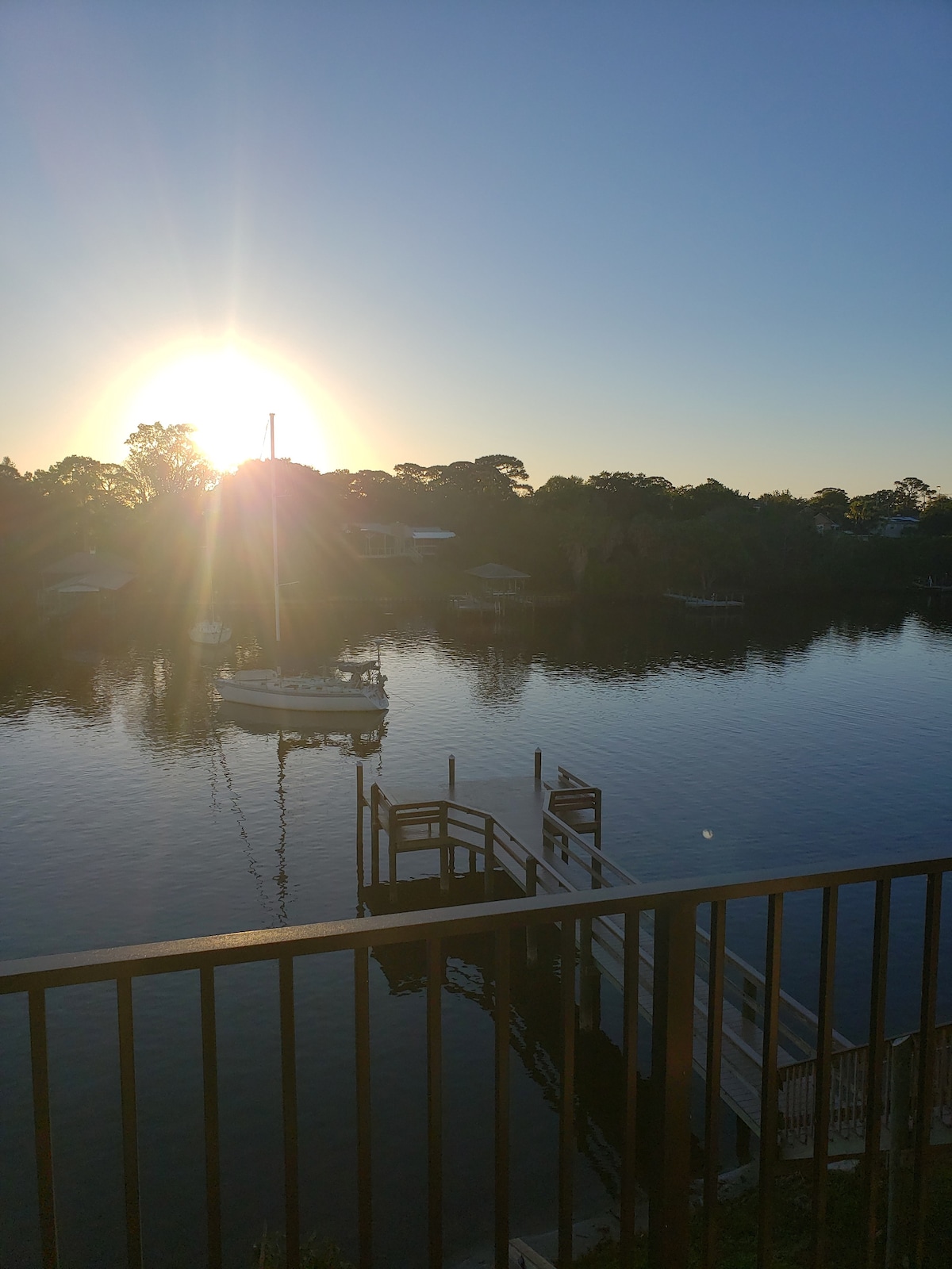 King slaapkamer balkon zonsopgang