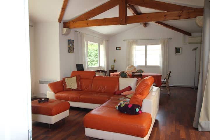 Belle Villa Calme, Parking, Jacuzzi, Lac Mouriscot - Biarritz