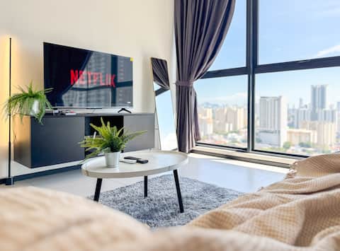 Lemón InfinityPool SeaView@1-7pax Georgetown Penang