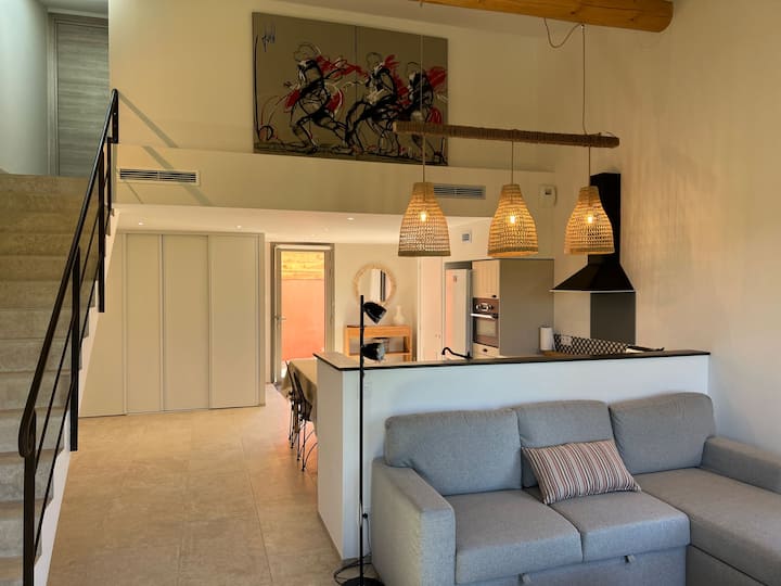 Maison Moderne, Avec Piscine Et Vue Luberon - Bonnieux