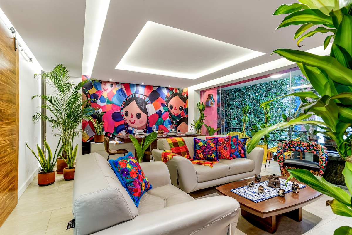 Successful Airbnb property: La Vida Condesa at Amsterdam Street 4BR/AC/ 8 PAX in Hipódromo