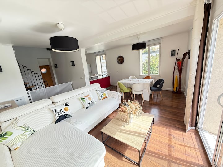 Duplex Lumineux Vue Marne Proche Disney & Paris - Bussy-Saint-Georges
