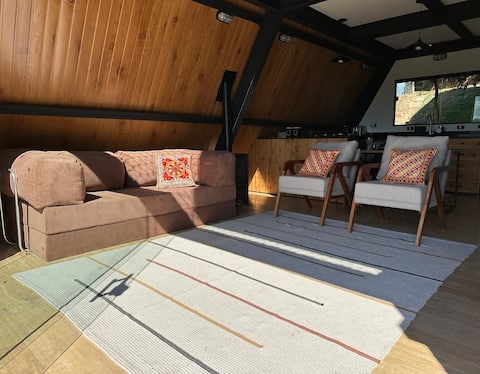 Imóvel de sucesso: Secluded cabin on a sustainable ranch em Sapucaí Mirim