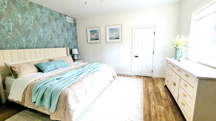 طابق سفلي، سرير كبير