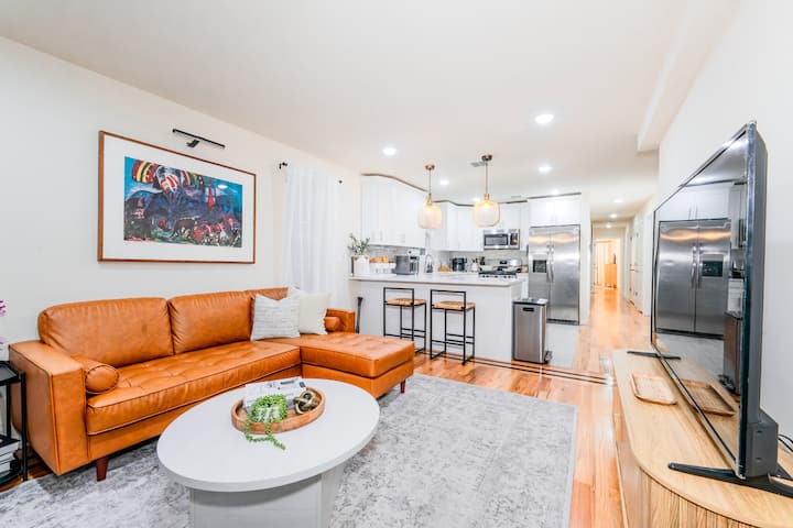 3br Near Nyc, Indoor Parking & Laundry - Newark, NJ
