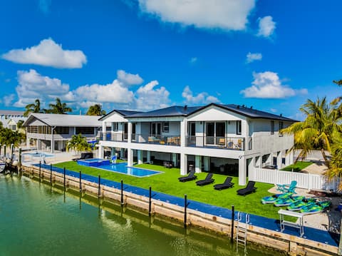 Beach House Paradise 6 BR Suites Pool & Spa Heater