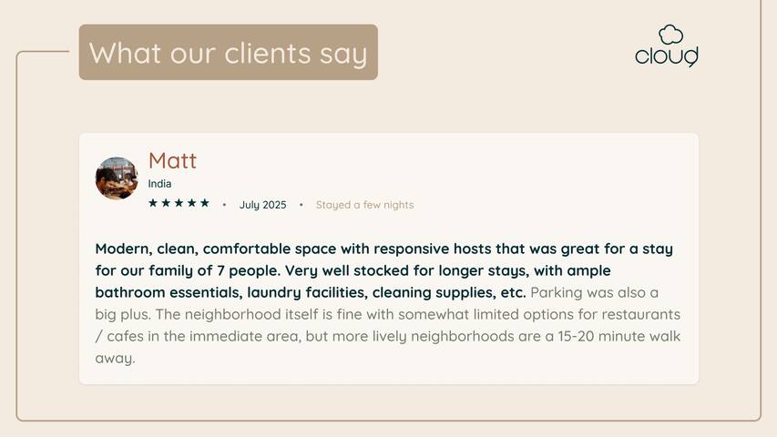 Modern 4BR: Free Pkg, Near Train & Dining gallery image 5