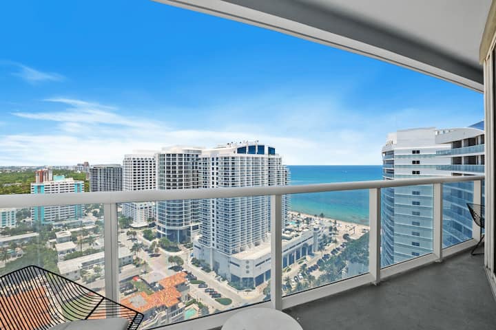 Illustration of Penthouse Condominiums For Rent With Ocean Views