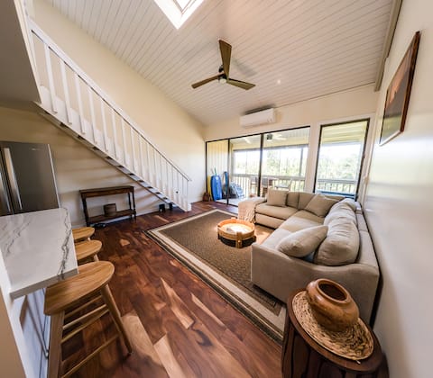 Popular Airbnb listing: Turtle Bay Hale - Fresh Remodel! in Kawela Bay