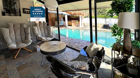 Villa near Toulon, 5* Vacation Rental, Swimming Pool