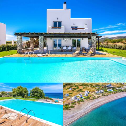 Beachfront Villa Aurelia / Pool & Sea Views