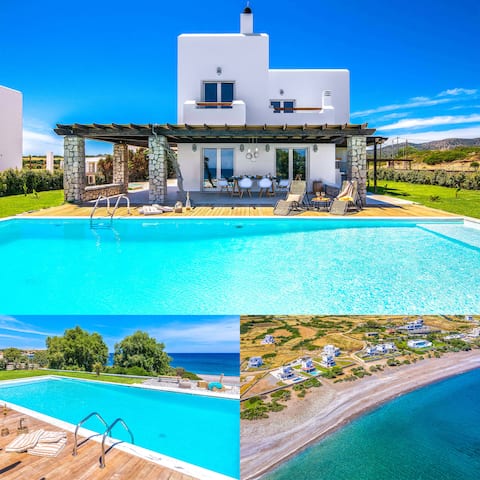 Beachfront Villa / Private Pool / Sea Views