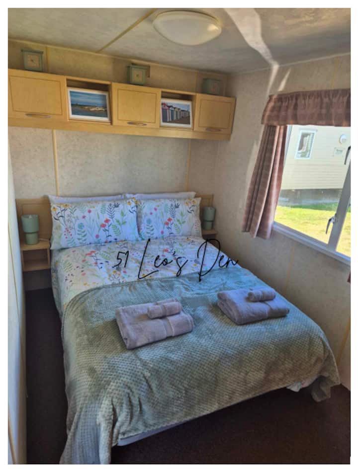 Our Double room is adequate size for 2 people.