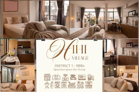HihiVillage Building 9BR* Spacious Space for Group