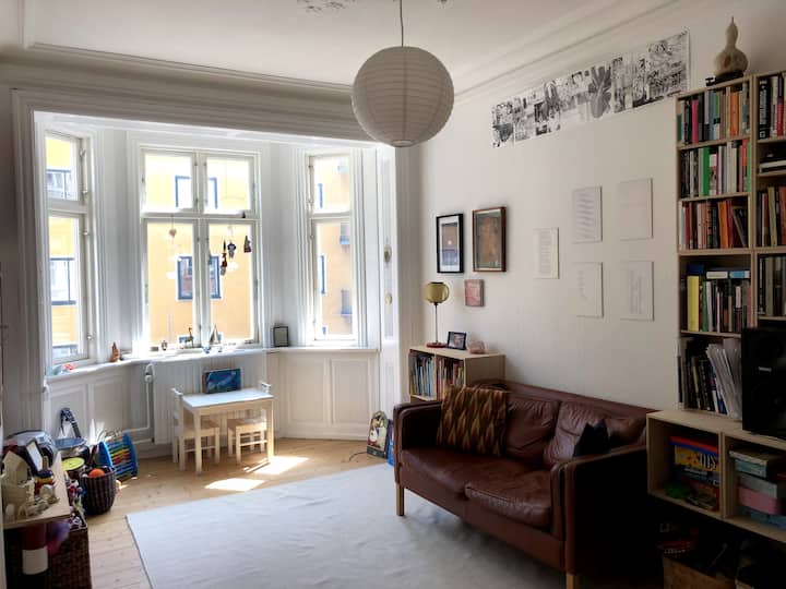 Cosy Family Apartment Centrally In Hip Nørrebro - Copenhagen