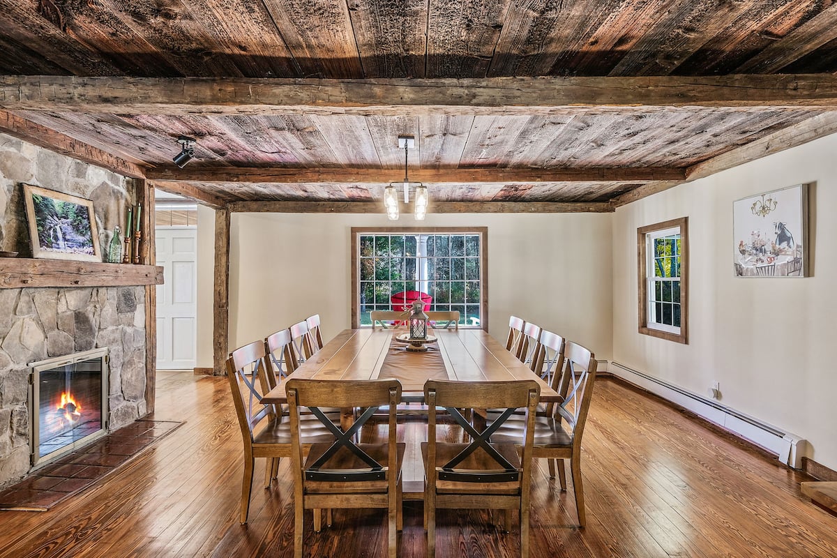Nature trails and sweeping views across 100 acres at Hudson Valley Estate