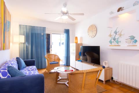 Anuncio de Airbnb popular: Marine Oasis, Duplex with Pool by the Sea en Níjar