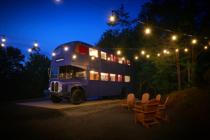 Bus Ride Home Night ‘Nightly Bus’: A Magical Retreat - Tiny houses for Rent in Sevier ...