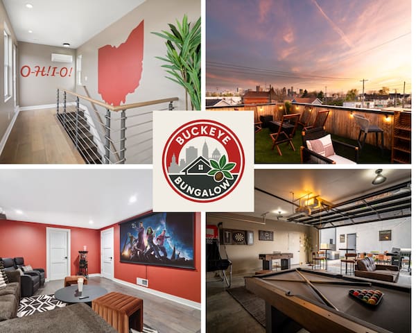 Buckeye Rooftop, Hot tub, Game room, Movie room