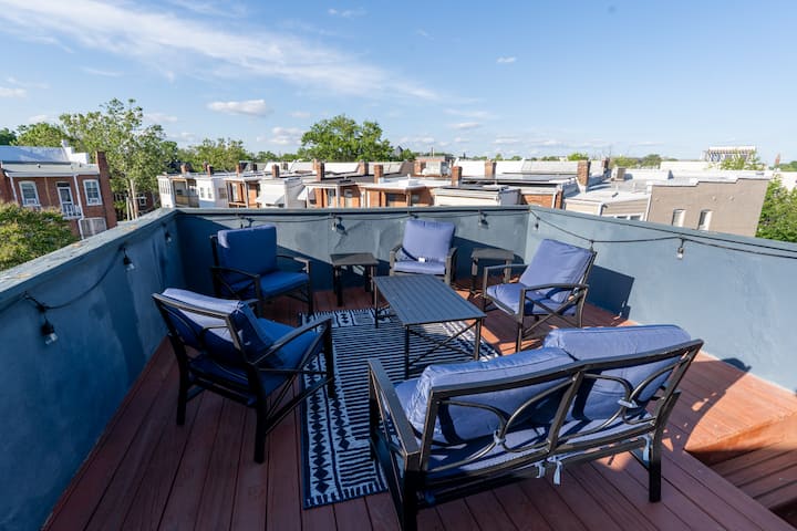 7 Bdrm 7 Bth 3 Kitchens Nw Dc W/parking & Balcony - ワシントンD.C.