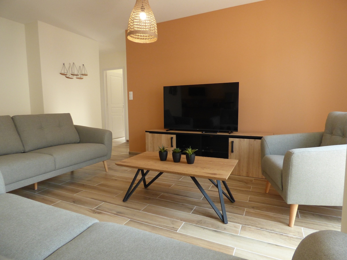 Propriété Airbnb réussie: The Jules Verne, apartment in the city center à Le Crotoy