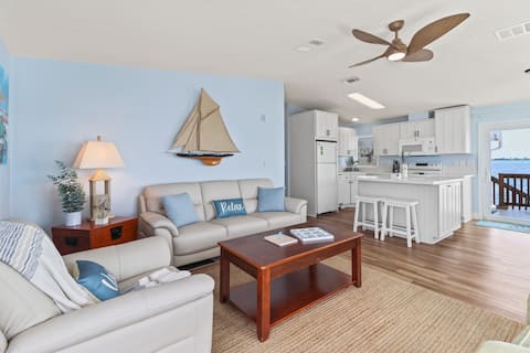 Popular Airbnb listing: Oceanfront Cottage with Open Water Views in Cudjoe Key