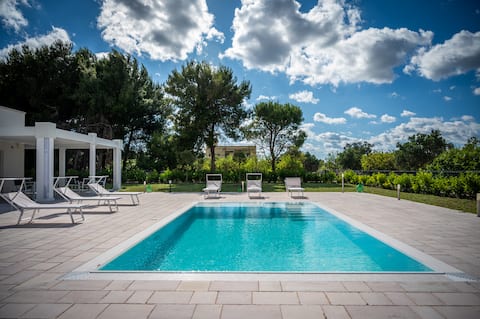 [Likehome Ponente]Villa with Pool 6 people - Taranto