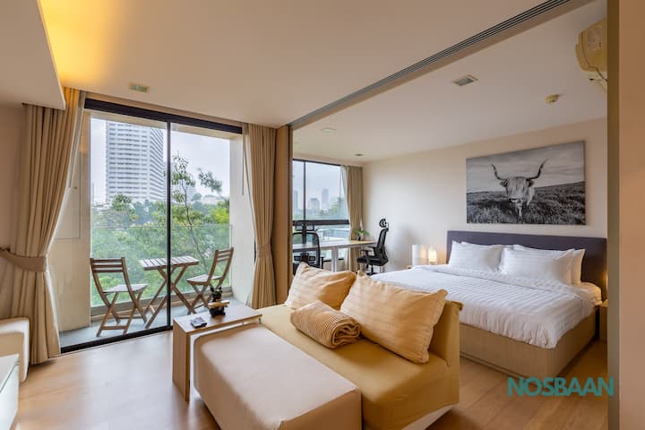 Spacious Apartment With Relaxing Views - Bangkok