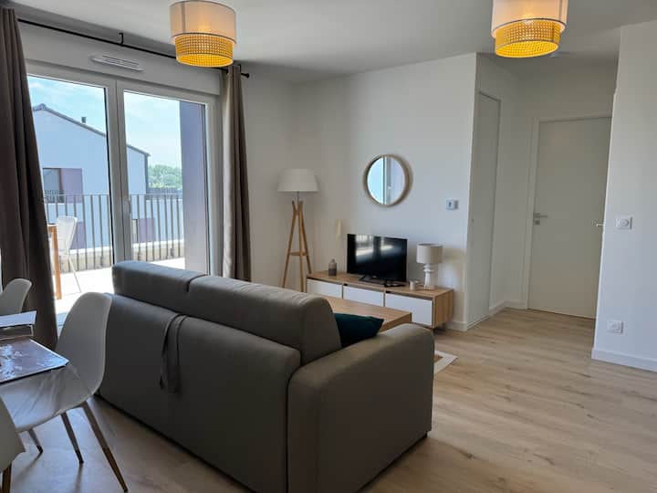 "Terrasse De Nacre" 2 Chambres Avec Parking - Courseulles-sur-Mer