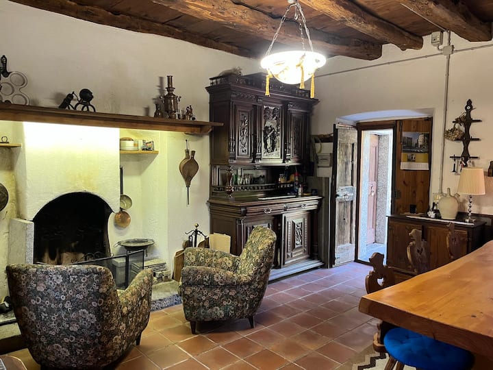 Rustikales  Sommerhaus+garten Nahe Ortasee - Orta San Giulio